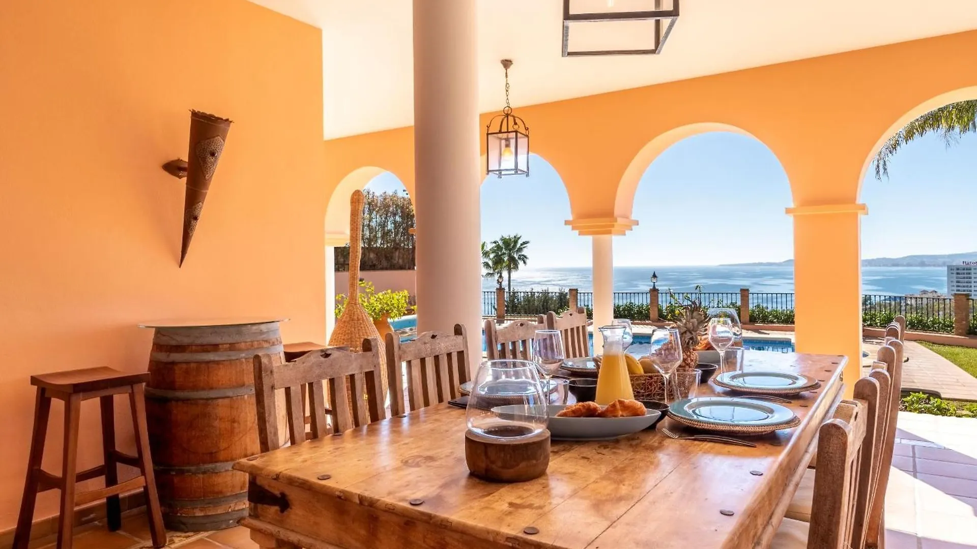 Beachside Villa With Panoramic Sea Views Benalmadena 0*,